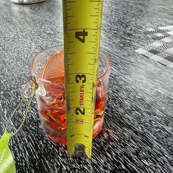 Old Fashioned Cocktail Ornament NWT - Picture 5 of 6